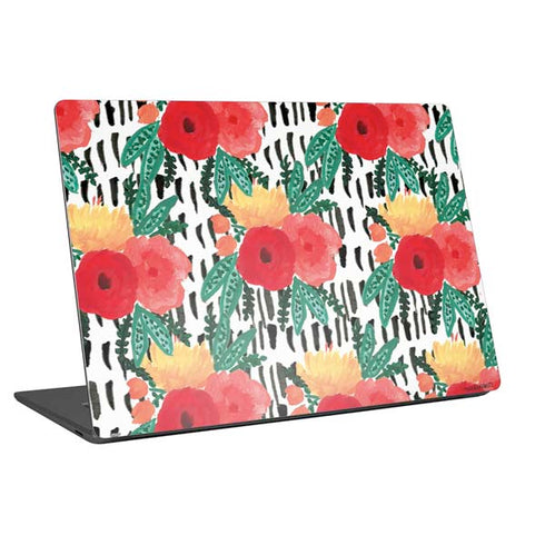Bouffants and Broken Hearts Bouquets Print 3 Universal Laptop 16in (13 x 9.4in) Skin